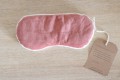 Le masque pour les yeux - velours bois de rose