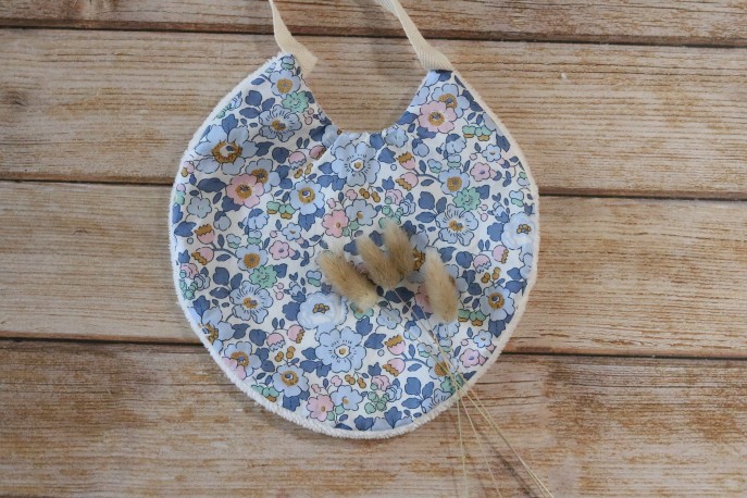 Bavoir en betsy denim