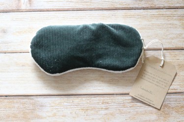 Le masque pour les yeux - velours forêt