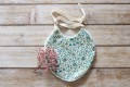 Bavoir en liberty sauvage