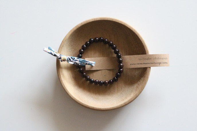 Bracelet grenat