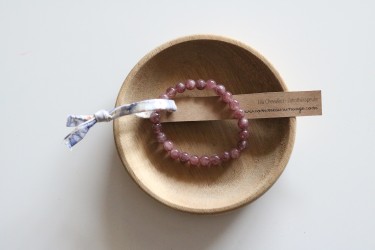 Bracelet lépidolite