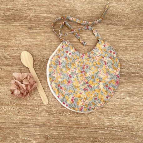 Bavoir en wilsthire moutarde