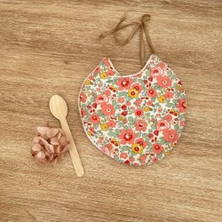 Bavoir en betsy vanille