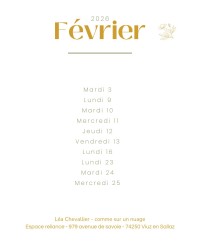 Massage sacré aux cristaux - Février 2026