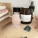 Quartz rose, chouette