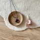 Pendentif goutte, améthyste