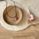 Pendentif rhodochrosite