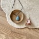 Pendentif aigue-marine