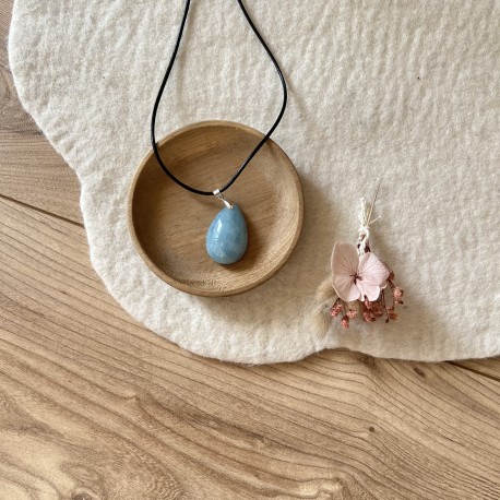 Pendentif aigue-marine