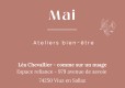 Atelier bien-être - mai