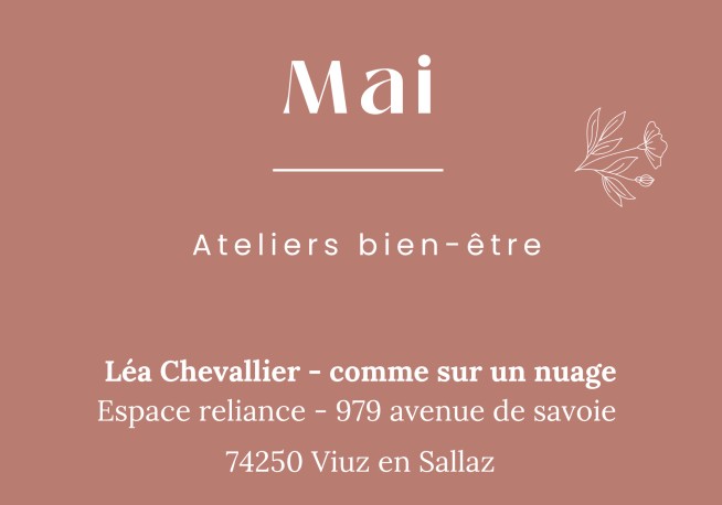Atelier bien-être - mai